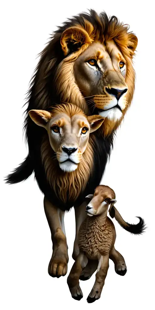 Lion And Lamb
