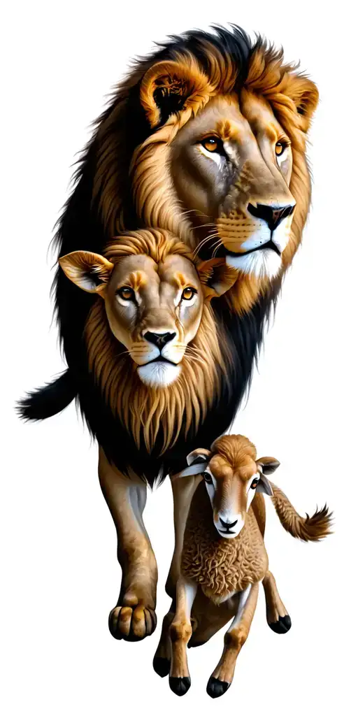 Lion And Lamb
