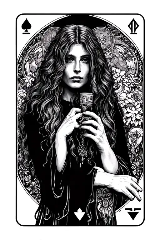 Stevie Nicks Tarot Card