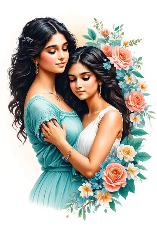 Mother Picture With Memorial Outine