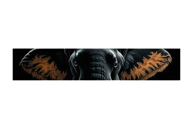 Ellie Riley Dark Shade With Elephant Traditional Style