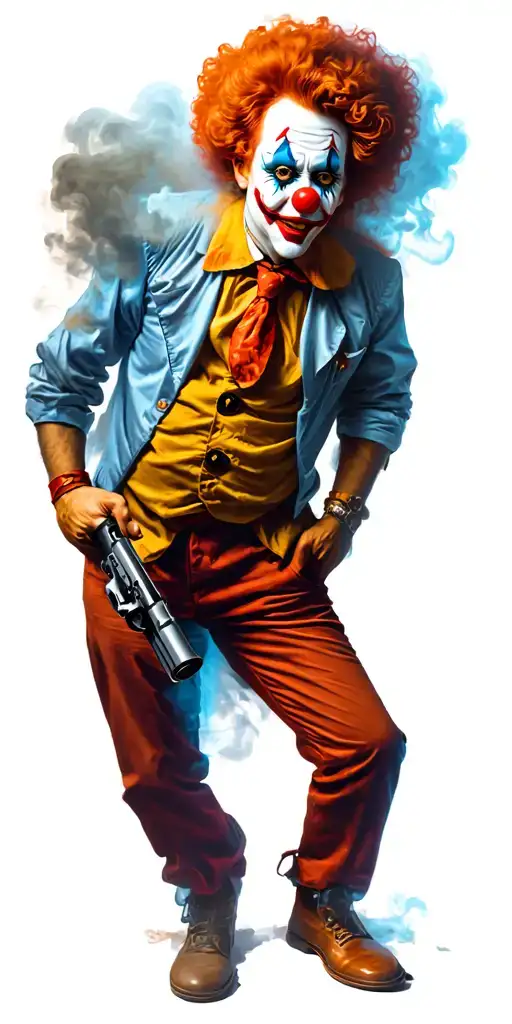 Clowns With Smoke Gun