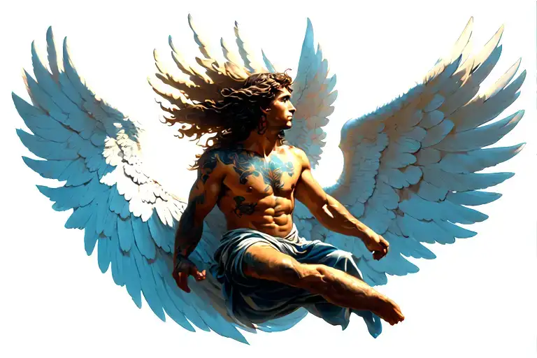Icarus Falling Angel