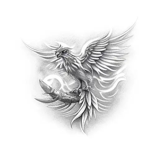 Shoulder To Shoulder Red Phoenix