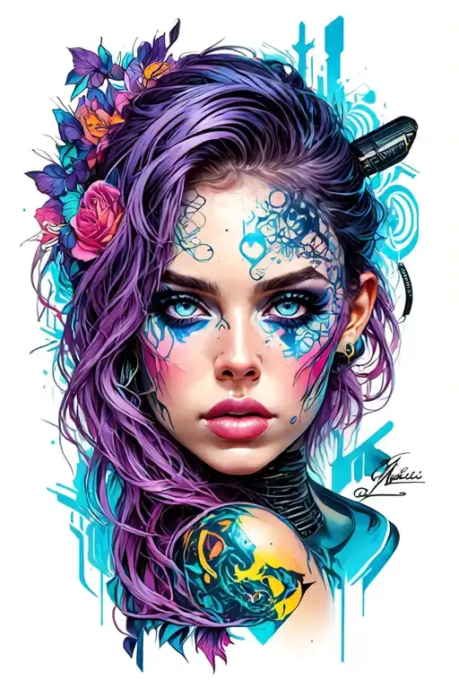 Sexy Cyberpunk Inspired