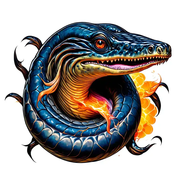 Electric Eel Wrapped