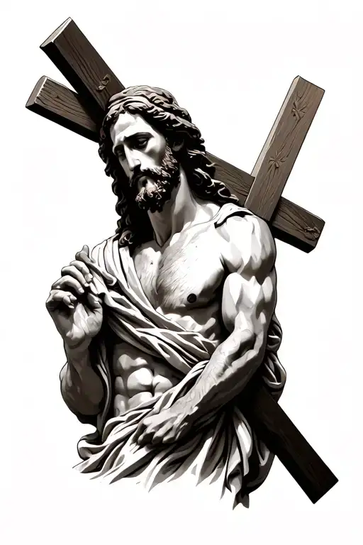 Jesus Carrying The Cross