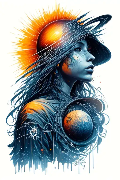 Nova Written With Solor System