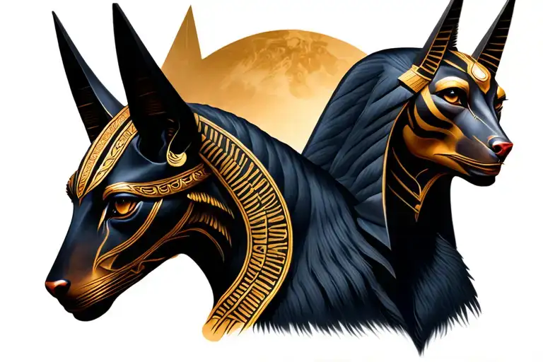 Anubis And Ra