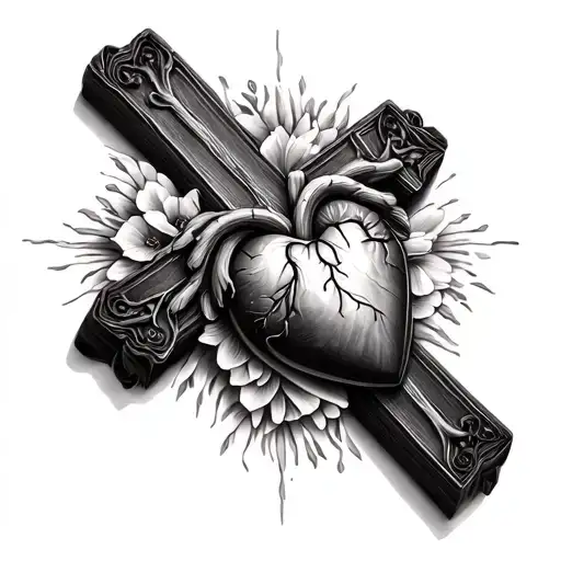 Cross With Only Love In The Heart Of God