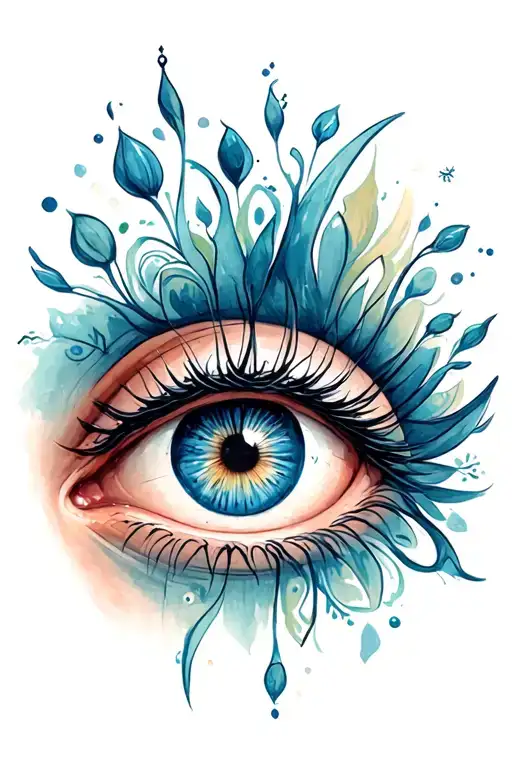 Eye Surrounded By What's For You Won't Pass You