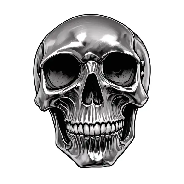 Metallic Skull