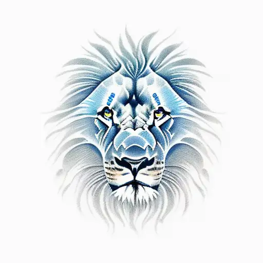 Ocean Scene With Lion