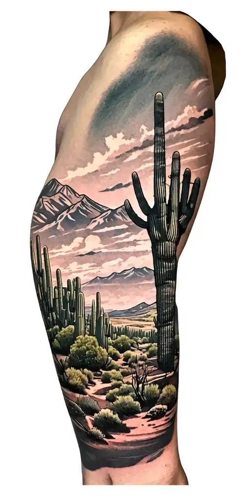 Arizona Scenery Tattoo idea