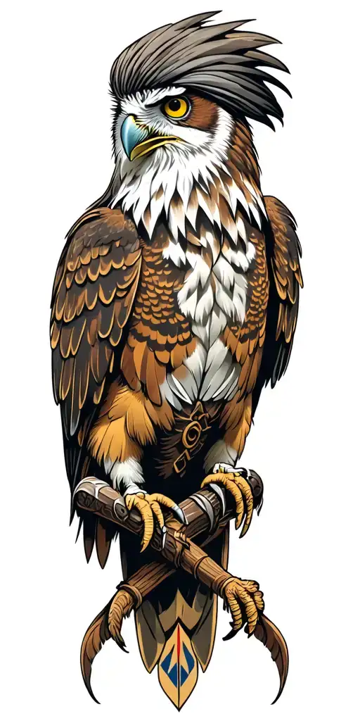 Strength Owl Eagle Baba Deep Singh Warrior