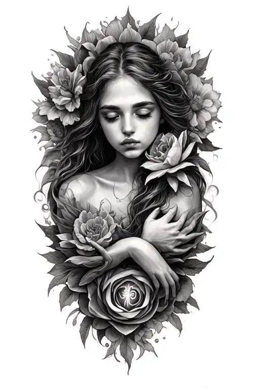 Sleep Token Emergence Inspired Tattoo Design Inspired