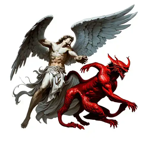 Saint Michael The Archangel Vs The Nj Devil