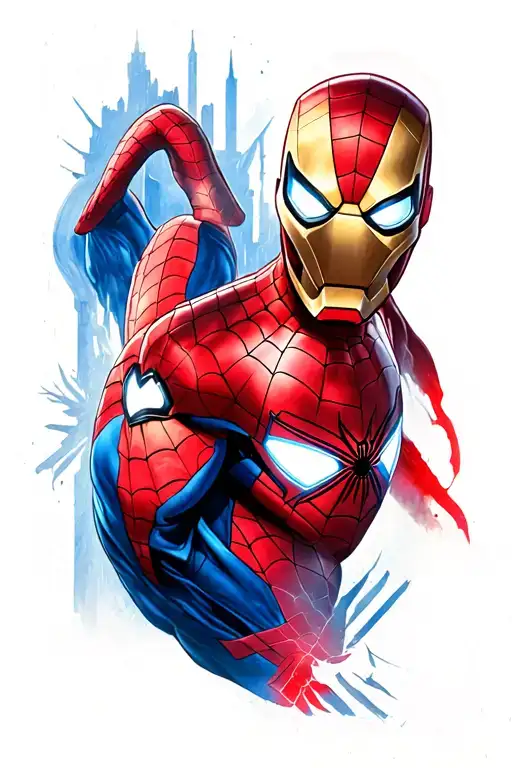 Spider Man And Iron Man