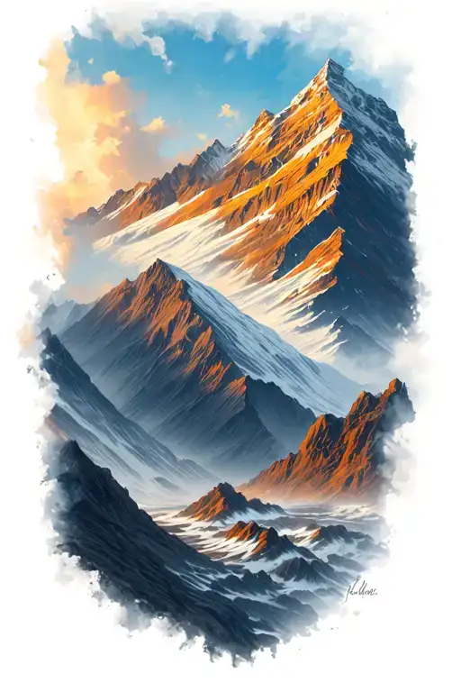Kailash Mountain Landscape