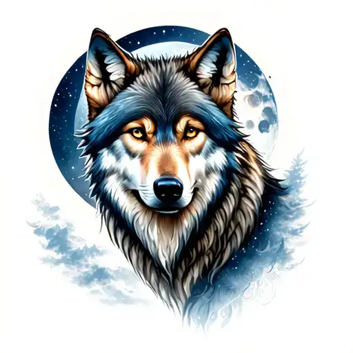 Wolf And The Moon Surrounded