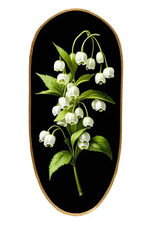 Lily Of The Valley And Hawthorn