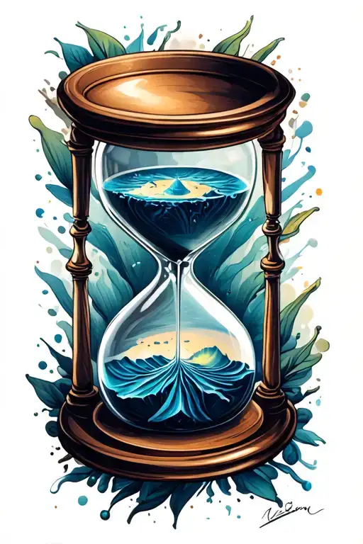 Hour Glass Surrounded