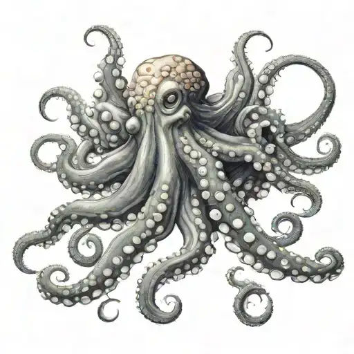 Monster Octopus Wrapped