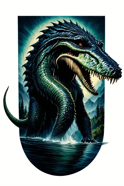 Loch Ness Monster And Bigfoot