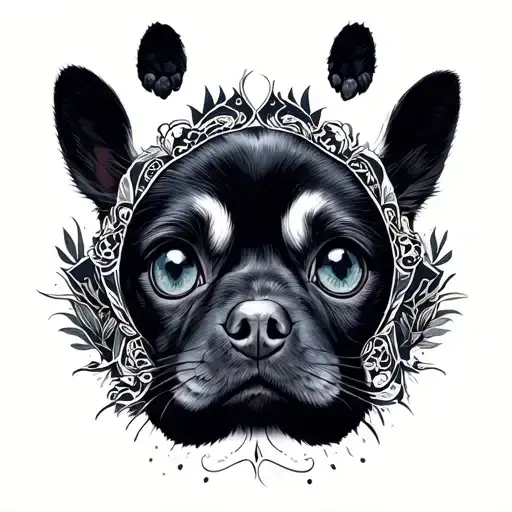 Yet In Reverse You Are All My Symmetry Patterns Surrounding The Paw