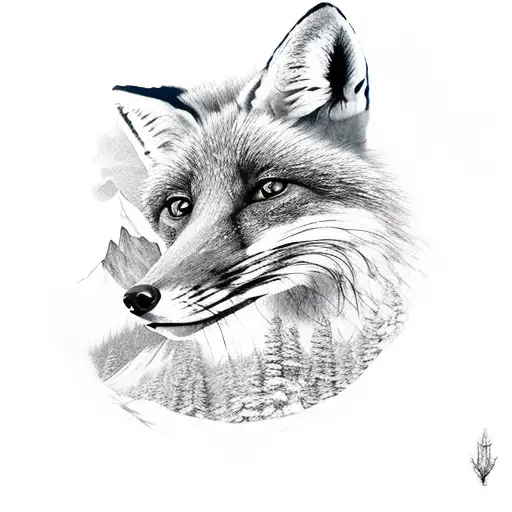 Fox In The Mountains