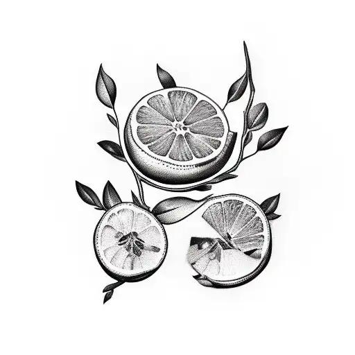 A Lemon Tree Cover With Spanish Jazmin