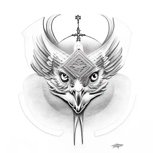 Jesuscrist With A Raven