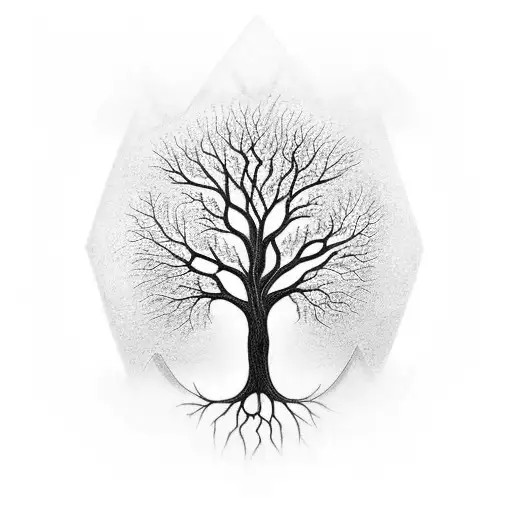 Kabbalist Tree Of Life With Sefirot