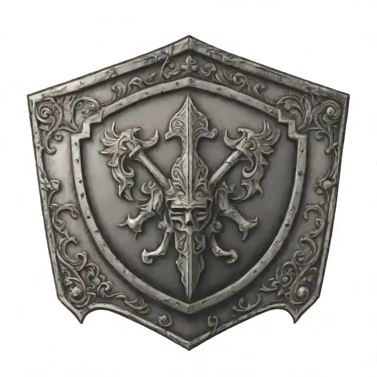 French Warrior Shield