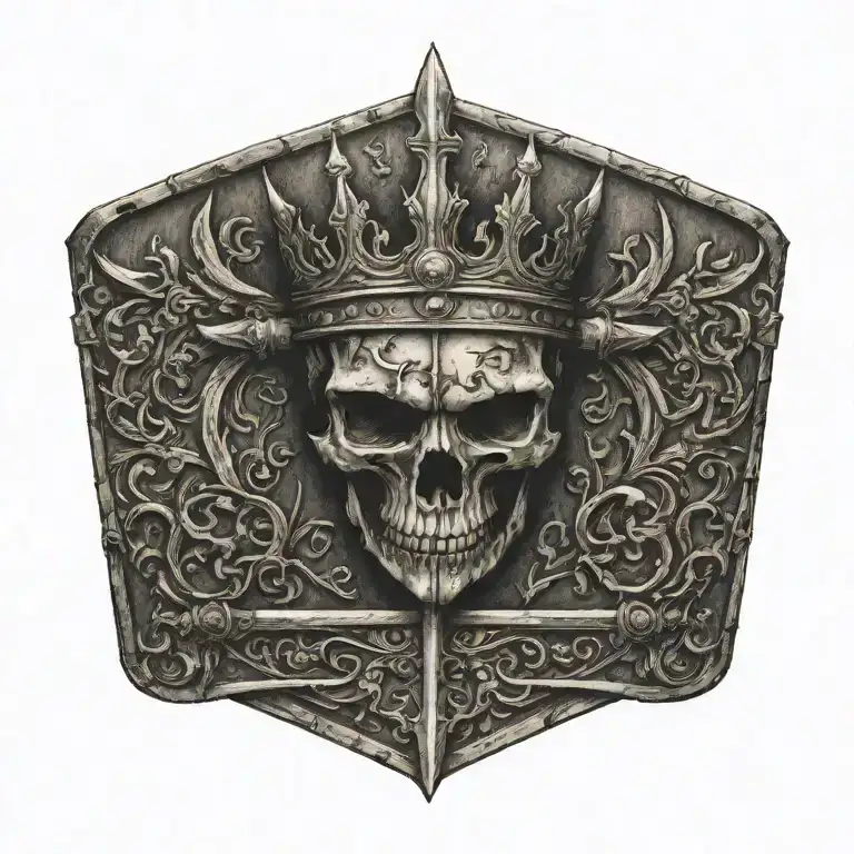 Sword Down Spine Crown