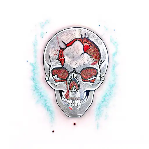 Glitched Skull Bleeding Code