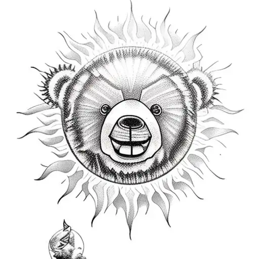 Teddy Bear With A Sun