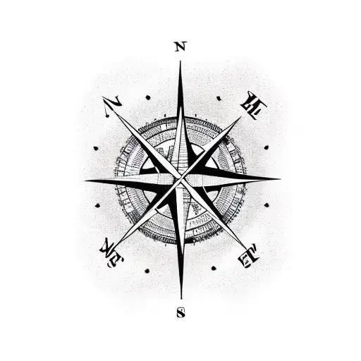 Compass Storm Lightning