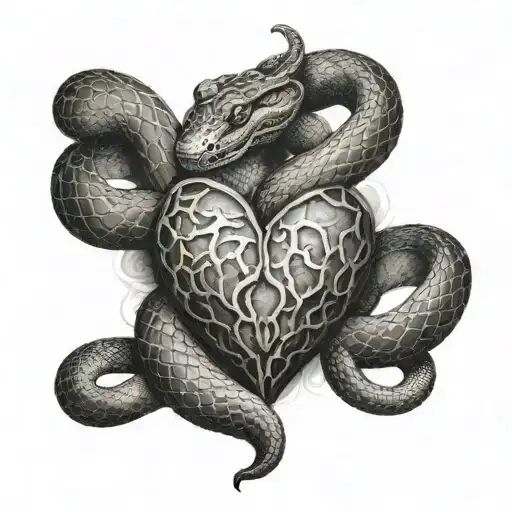 Heart And Snake