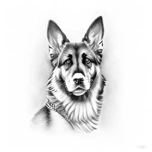 Two German Shephereds