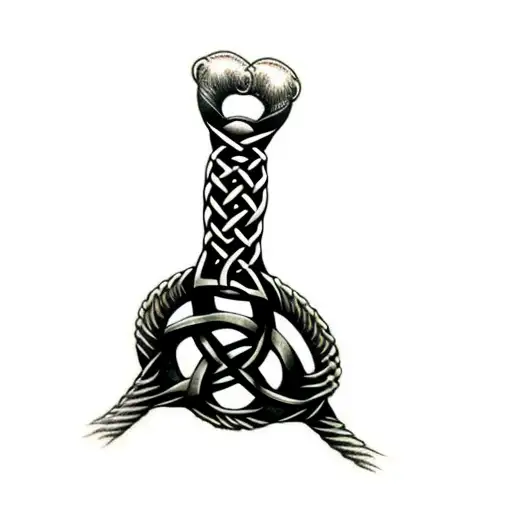 A Celtic Knot Ethernet Cables