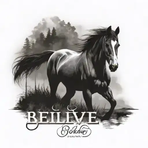 Horse And Believe Name