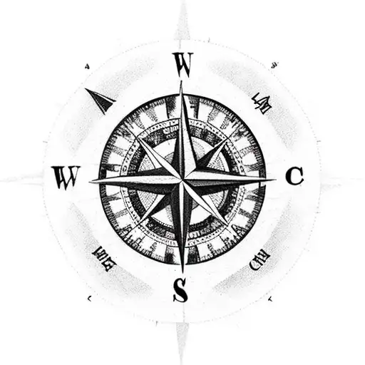 Compass California Humility Ocean Ambition Forest