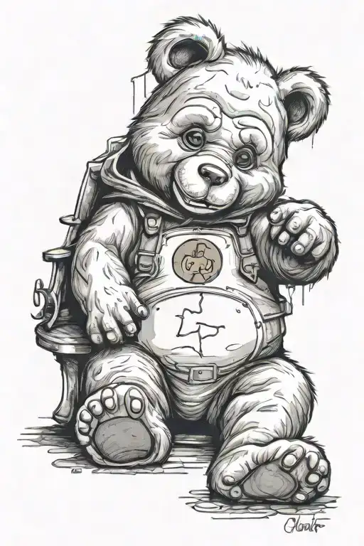 Michael Myers's Care Bear Sitting