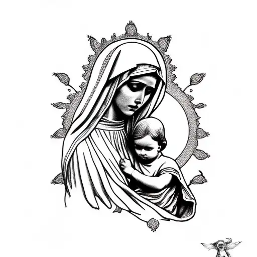 Virgin Mary With Child