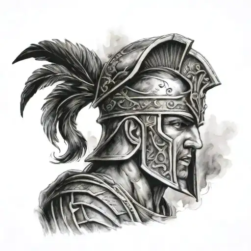 Resilient Roman Warrior