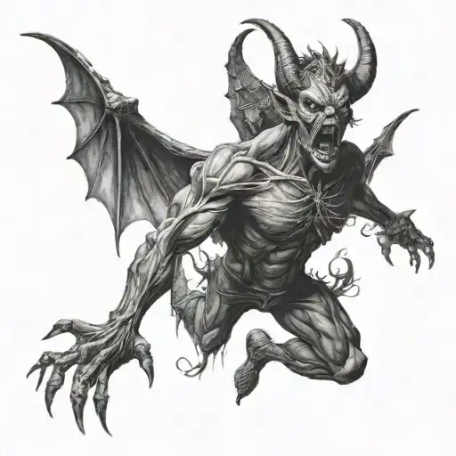 Demon Falling From The Sky