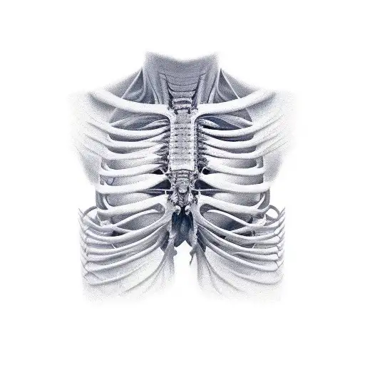 Open 3D Ribs On A Side Body