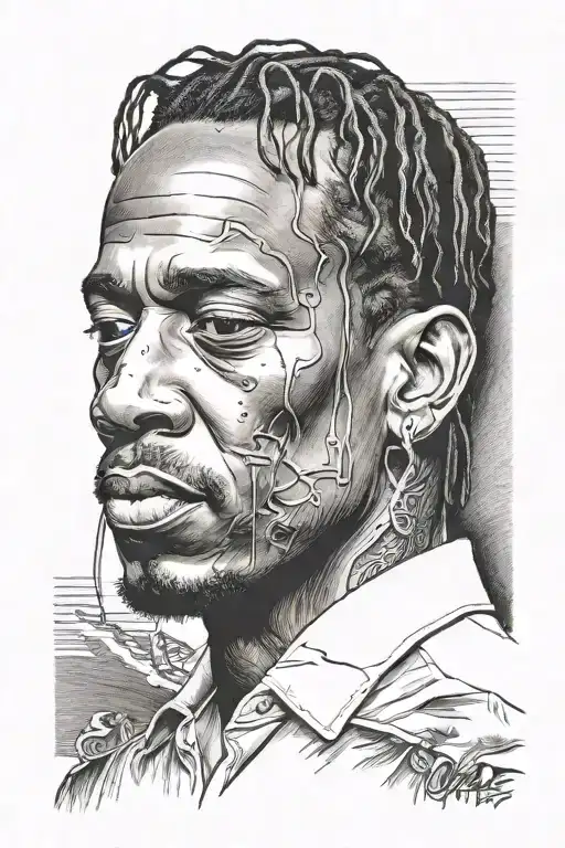 Travis Scott Portrait