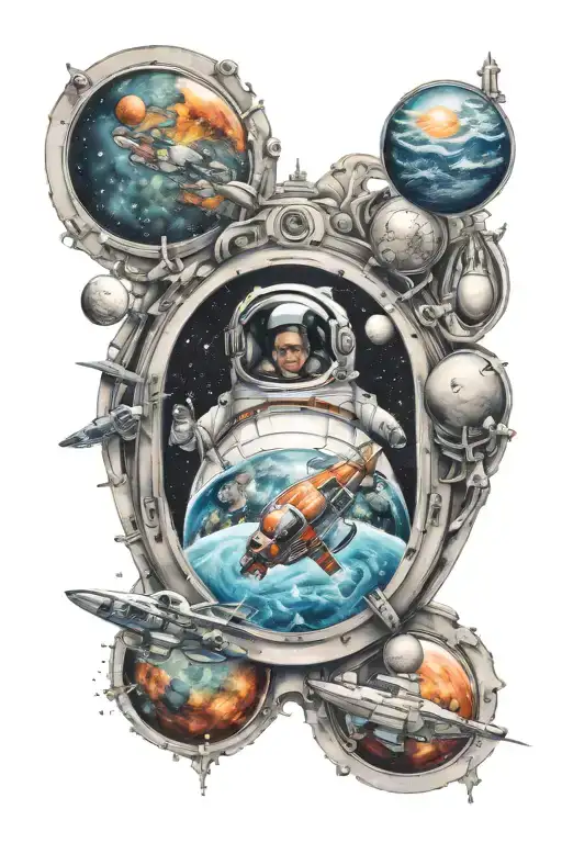 Space Tattoo Incorporating Pharmacy